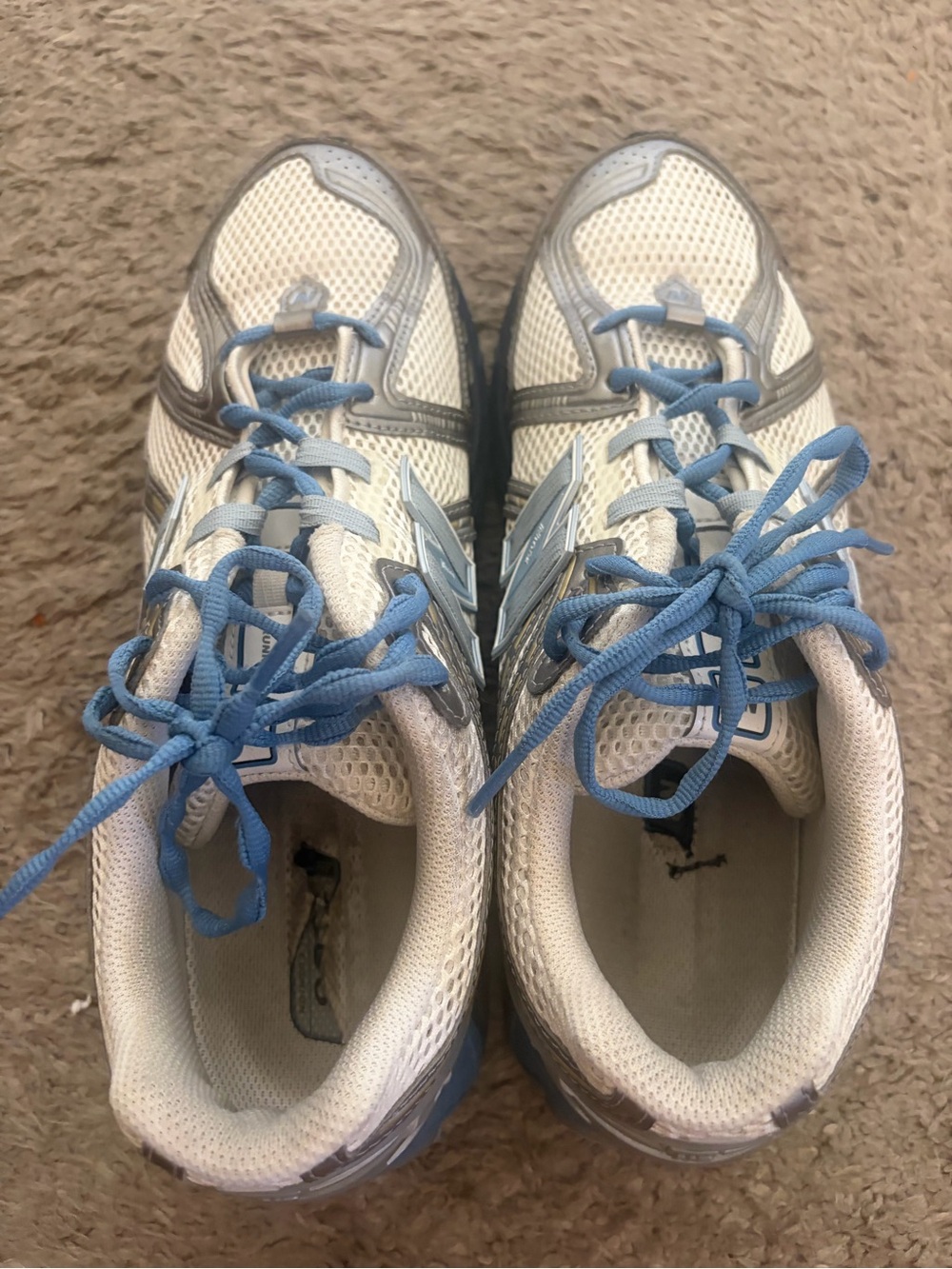 New Balance men’s 1906R White/Silver/Blue U1906RNJ Sz 11.5 NO BOX pre own as is - Picture 6 of 7